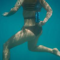 Restube Beach Inflatable Buoyancy Belt - Sea Blue Extra Image 3 Preview